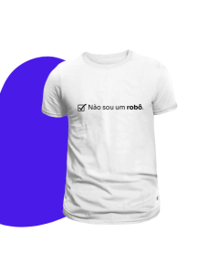 Camiseta - Não sou robô SCOOTO